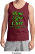 Lymphoma Cancer Awareness Hope Love Cure Tank Top