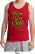 Lymphoma Cancer Awareness Hope Love Cure Tank Top