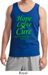 Lymphoma Cancer Awareness Hope Love Cure Tank Top