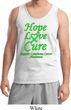 Lymphoma Cancer Awareness Hope Love Cure Tank Top