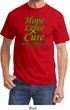 Lymphoma Cancer Awareness Tee Hope Love Cure T-shirt