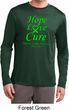 Lymphoma Cancer Hope Love Cure Dry Wicking Long Sleeve