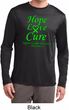 Lymphoma Cancer Hope Love Cure Dry Wicking Long Sleeve