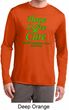 Lymphoma Cancer Hope Love Cure Dry Wicking Long Sleeve