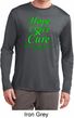 Lymphoma Cancer Hope Love Cure Dry Wicking Long Sleeve