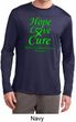 Lymphoma Cancer Hope Love Cure Dry Wicking Long Sleeve