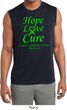 Lymphoma Cancer Hope Love Cure Dry Wicking Sleeveless Shirt
