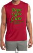 Lymphoma Cancer Hope Love Cure Dry Wicking Sleeveless Shirt