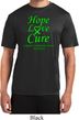 Lymphoma Cancer Hope Love Cure Dry Wicking T-shirt