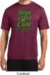 Lymphoma Cancer Hope Love Cure Dry Wicking T-shirt