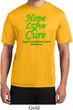 Lymphoma Cancer Hope Love Cure Dry Wicking T-shirt