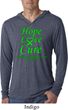 Lymphoma Cancer Hope Love Cure Lightweight Hoodie Tee