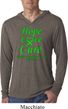 Lymphoma Cancer Hope Love Cure Lightweight Hoodie Tee