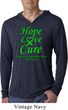 Lymphoma Cancer Hope Love Cure Lightweight Hoodie Tee