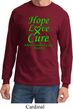 Lymphoma Cancer Hope Love Cure Long Sleeve
