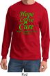 Lymphoma Cancer Hope Love Cure Long Sleeve