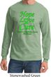 Lymphoma Cancer Hope Love Cure Long Sleeve