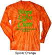 Lymphoma Cancer Hope Love Cure Long Sleeve Tie Dye Shirt