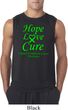 Lymphoma Cancer Hope Love Cure Sleeveless Shirt