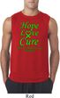 Lymphoma Cancer Hope Love Cure Sleeveless Shirt