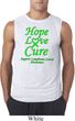 Lymphoma Cancer Hope Love Cure Sleeveless Shirt
