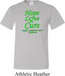 Lymphoma Cancer Hope Love Cure Tall T-shirt