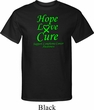 Lymphoma Cancer Hope Love Cure Tall T-shirt