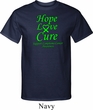 Lymphoma Cancer Hope Love Cure Tall T-shirt