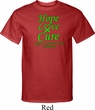 Lymphoma Cancer Hope Love Cure Tall T-shirt
