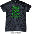 Lymphoma Cancer Hope Love Cure Tie Dye T-shirt