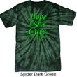 Lymphoma Cancer Hope Love Cure Tie Dye T-shirt