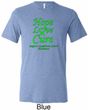 Lymphoma Cancer Hope Love Cure Tri Blend Tee