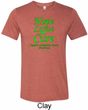 Lymphoma Cancer Hope Love Cure Tri Blend Tee