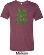 Lymphoma Cancer Hope Love Cure Tri Blend Tee