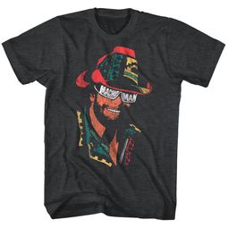 Macho Man Shirt Mmglasses Black Tee T-Shirt