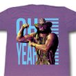 Macho Man Shirt Oh Yeah Adult Purple Heather Tee T-Shirt