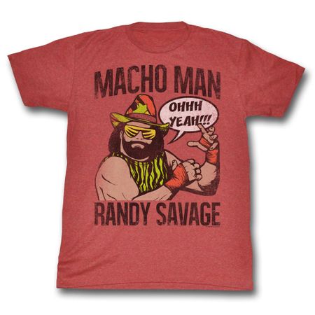 Macho Man Shirt Ohhh Yea Clay T-Shirt