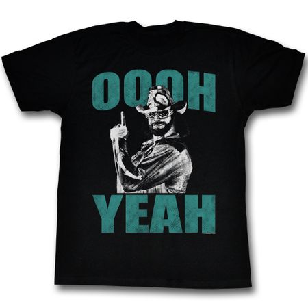 Macho Man Shirt OOOH YEAH Black T-Shirt