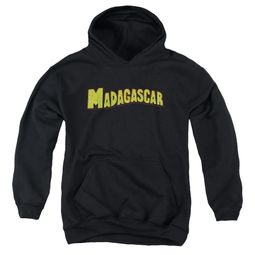 Madagascar Kids Hoodie Logo Black Youth Hoody Madagascar Kids Hoodie Logo Black Youth Hoody