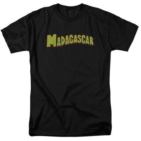 Madagascar Shirt Logo Black T-Shirt