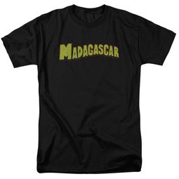 Madagascar Shirt Logo Black T-Shirt Madagascar Shirt Logo Black T-Shirt