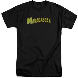 Madagascar Shirt Logo Black Tall T-Shirt Madagascar Shirt Logo Black Tall T-Shirt