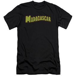 Madagascar Slim Fit Shirt Logo Black T-Shirt Madagascar Slim Fit Shirt Logo Black T-Shirt