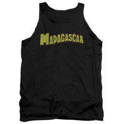 Madagascar Tank Top Logo Black Tanktop Madagascar Tank Top Logo Black Tanktop