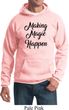 Making Magic Happen Black Print Hoodie