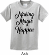 Making Magic Happen Black Print Kids Shirt