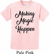 Making Magic Happen Black Print Kids Shirt