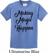 Making Magic Happen Black Print Kids Shirt