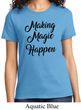 Making Magic Happen Black Print Ladies Shirt
