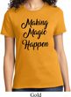Making Magic Happen Black Print Ladies Shirt